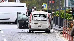 السيارة التي استقلها الانتحاري في عمليته في أنقرة