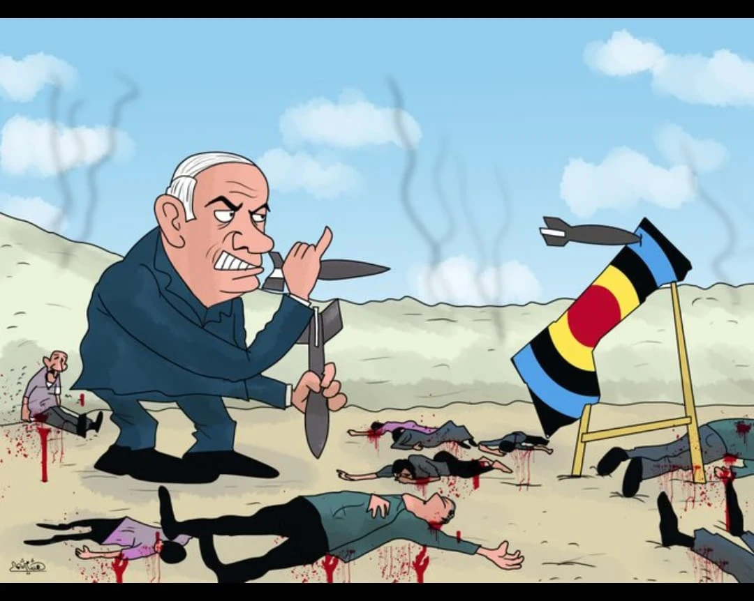 كاريكاتير للفنان الزميل هشام الشمالي