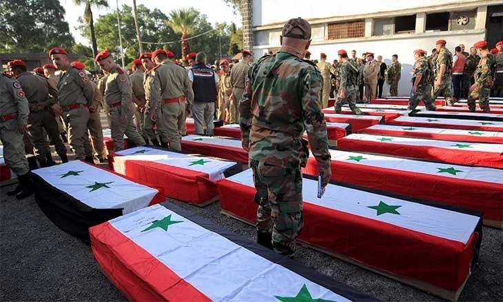 قتلى الكلية العسكرية في حمص