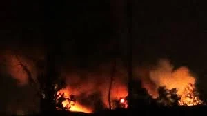 القصف الاسرائيلي الذي طال مطار دمشق