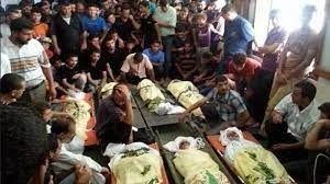 قتلى العدوان الاسرائيلي على غزة