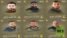 عناصر حزب الله القتلى في سوريا
