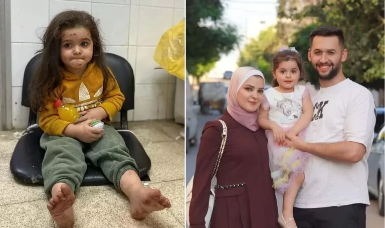 عائلة الطفلة جوليا - قطاع غزة