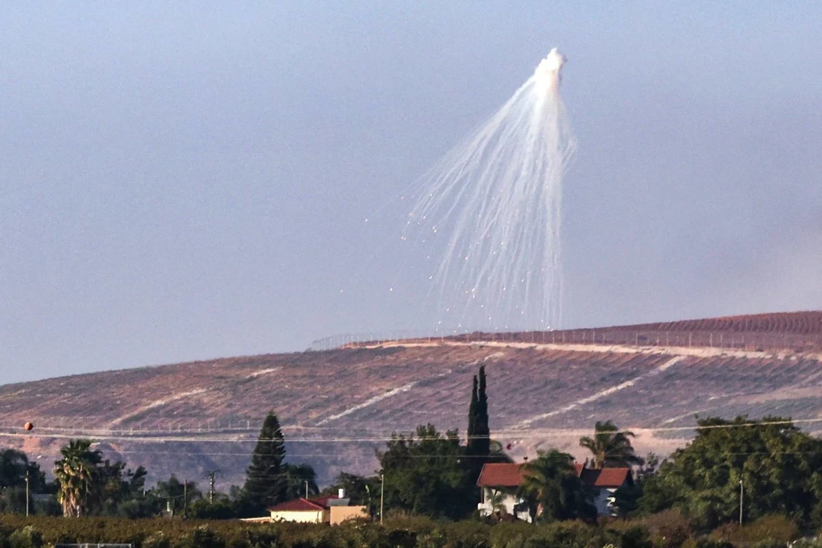 قصف لحزب الله على مواقع اسرائيلية
