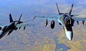 طائرات امريكية قصفت موقعين في سوريا