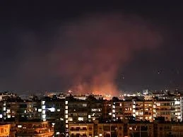 ضربة اسرائيلية على محيط دمشق