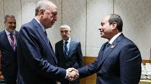 الرئيس التركي رجب طيب أوردغان والمصري عبد الفتاح السيسي