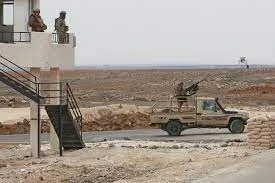 قوات اردنية على الحدود السورية