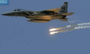 طائرة امريكية تقصف مواقع إيرانية في سوريا
