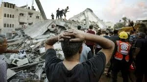 تدمير غزة من قبل جيش الاحتلال الاسرائيلي