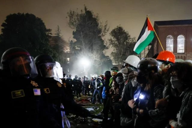مظاهرات الجامعات نصرة لغزة