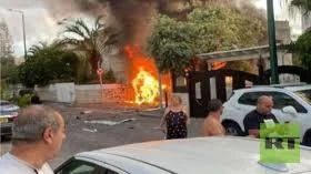 الضربة بالطائرة المسيرة في ثكنة عسكرية اسرائيلية