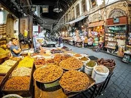 سوق تجارية في سوريا