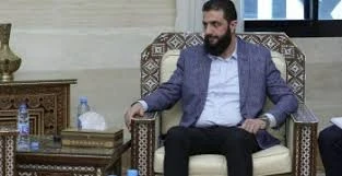 الرئيس السوري احمد الشرع