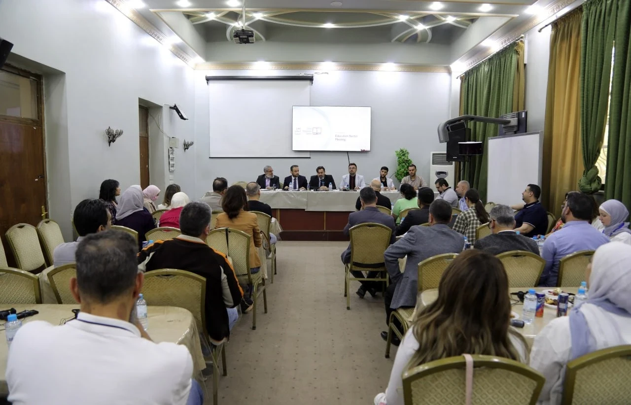 اجتماع موسّع عقد اليوم في مبنى الوزارة بدمشق، بحضور ممثلين عن عدد من المنظمات الدولية والمحلية الشريكة في دعم قطاع التعليم