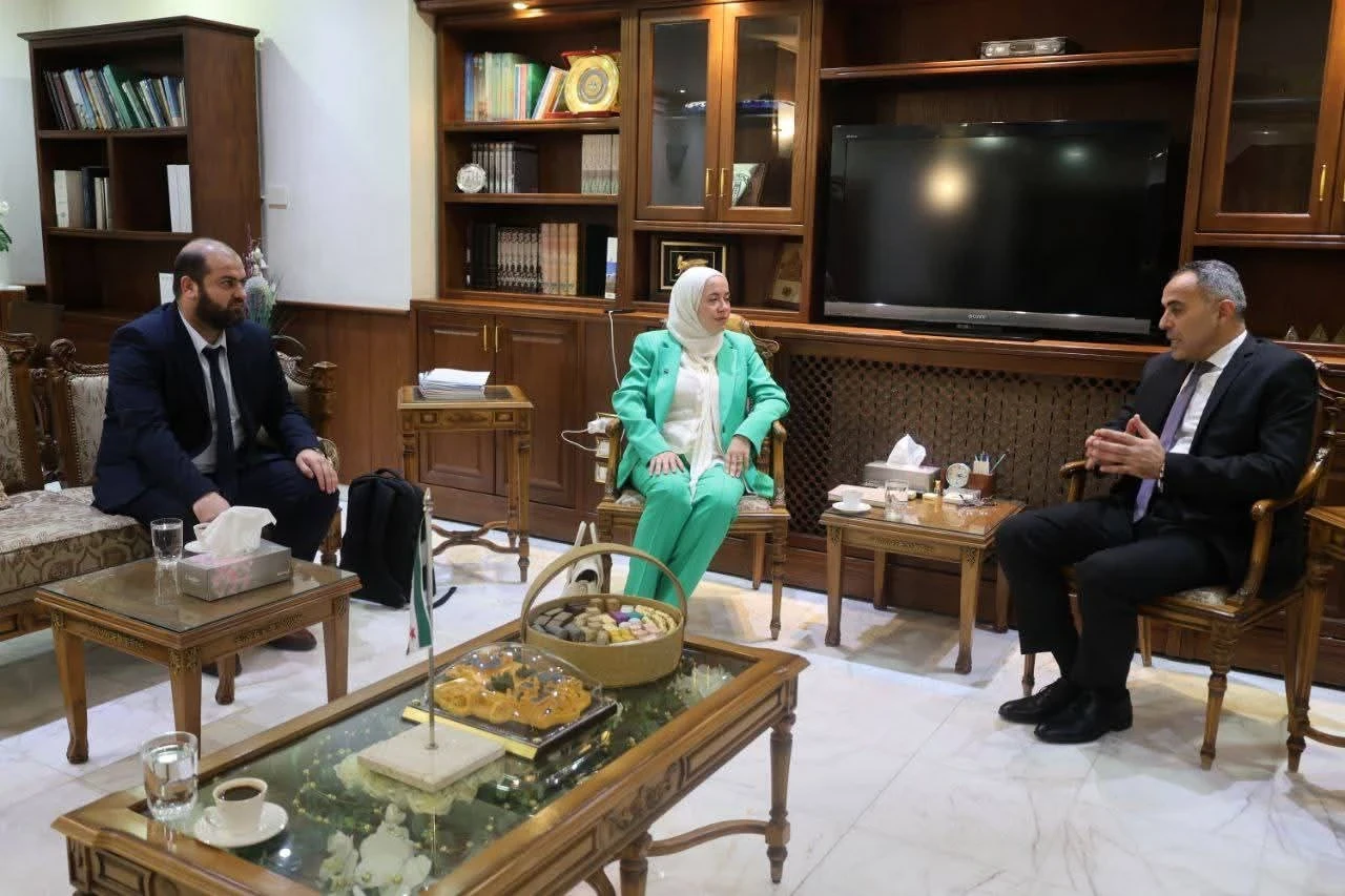 لقاء وزير الزراعة بمسؤولية التعاون الدولي في وزارة الخارجية السورية