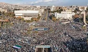ساحة الأمويين يوم النصر