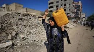 معاناة الفلسطينيين في غزة