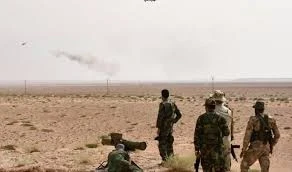 قوات سورية في البادية السورية