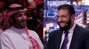 الرئيس السوري أحمد الشرع وولي العهد السعودي الأمير محمد بن سلمان