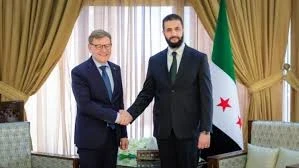 الرئيس أحمد الشرع ووزير خارجية ألمانيا يوهان فاد