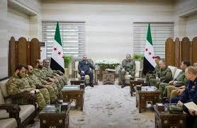 وزير الدفاع السوري مرهف أبو قصرة يستقبل وفدا عسريا روسيا رفيع المستوى