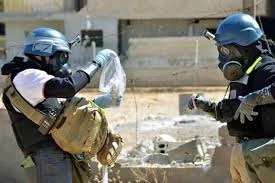 بعثة دولية لحظر الاسلحة الكيميائية في سوريا