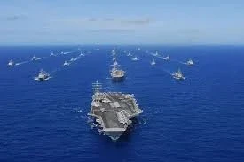 أسطول حربي أمريكي يدخل الشرق الاوسط