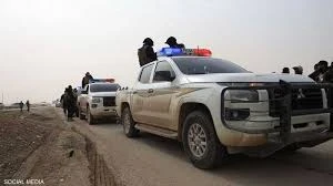 عناصر من الامن الداخلي في جنوب سوريا