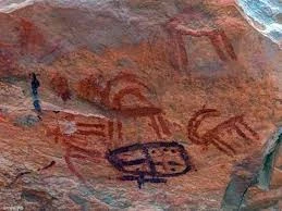 صورة للموقع الأثري المكتشف في جنوب سيناء