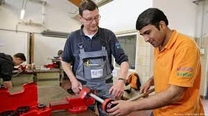 عمال سوريون مهرة في ألمانيا