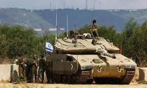 دبابة للاحتلال الاسرائيلي في ريف القنيطرة