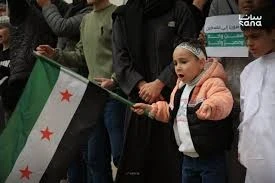 مظاهرات في المدن السورية احتجاجا على قانون اعدام الاسرى الفلسطينيين