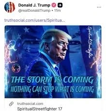 منشور الرئيس دونالد ترامب