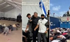 تنكيل اسرائيلي بنشطاء اسطول الصمود