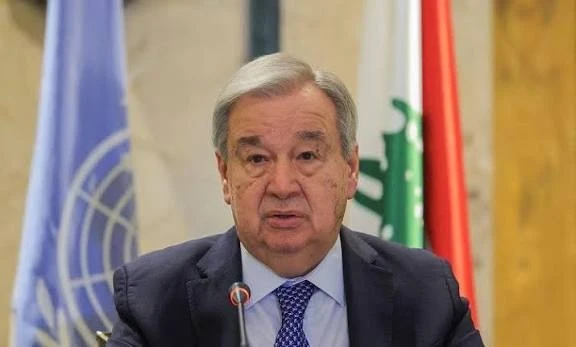 أمين عام الأمم المتحدة أنطونيو غوتيريش