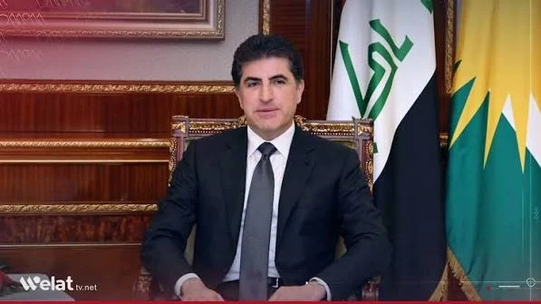 رئيس إقليم كردستان العراق نجيرفان برزاني