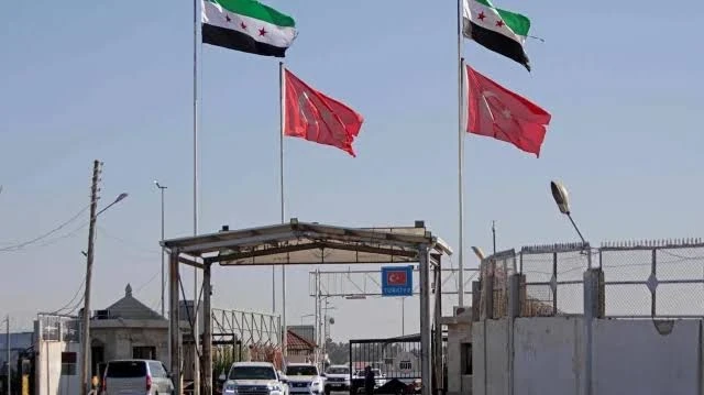 معبر تركي على حدود سوريا