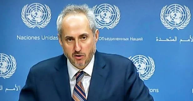 المتحدث باسم الامين العام للأمم المتحدة ستيفان دوجاريك