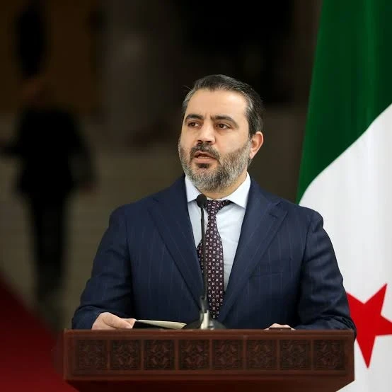 وزير الخارجية السوري أسعد الشيباني