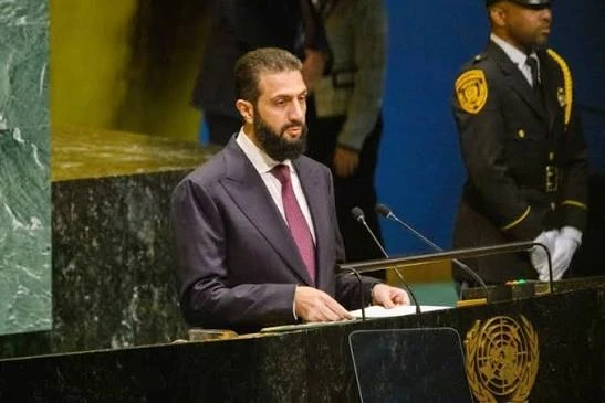 الرئيس السوري أحمد الشرع