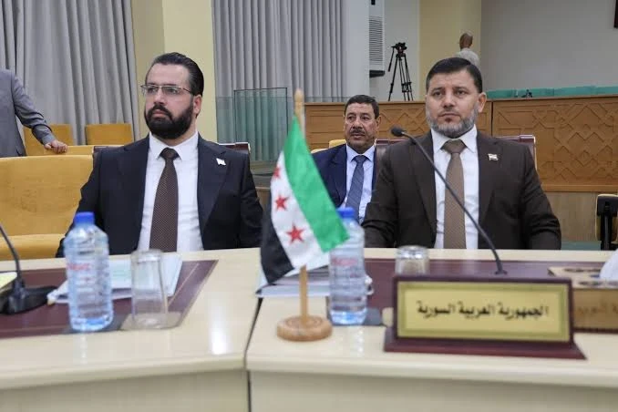 الوفد السوري في احتماع وزراء الخارجية والعدل في تونس