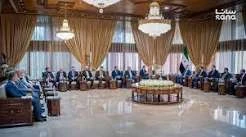 اجتماع وزير الخارجية السورية أسعد الشيباني باللجنة البرلمانية للشؤون الدبلوماسية والقنصلية