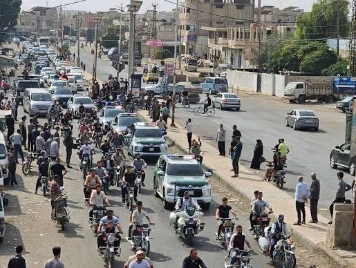 تشييع ضحايا القصف الاردني على سوريا