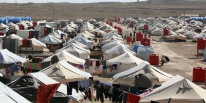 عمال الإغاثة مهددون بعد مقتل مسعف بمخيم الهول في شمال سوريا