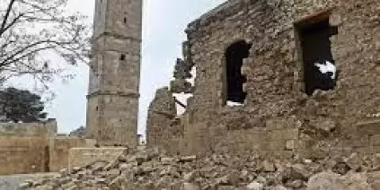 تعرض معالم تاريخية لأضرار جراء الزلزال في سوريا