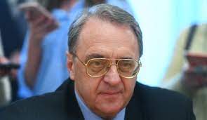 وزير الخارجية الروسي ميخائيل بوغدانوف