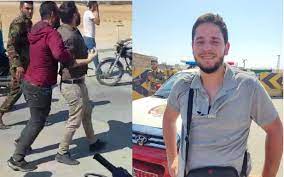مراسل السوري اليوم مالك أبو همام وعملية الاعتداء بالضرب من قبل الشرطة في مدينة الباب