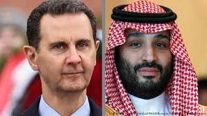 ولي العهد السعودي محمد بن سلمان ورئيس النظام السوري بشار الأسد
